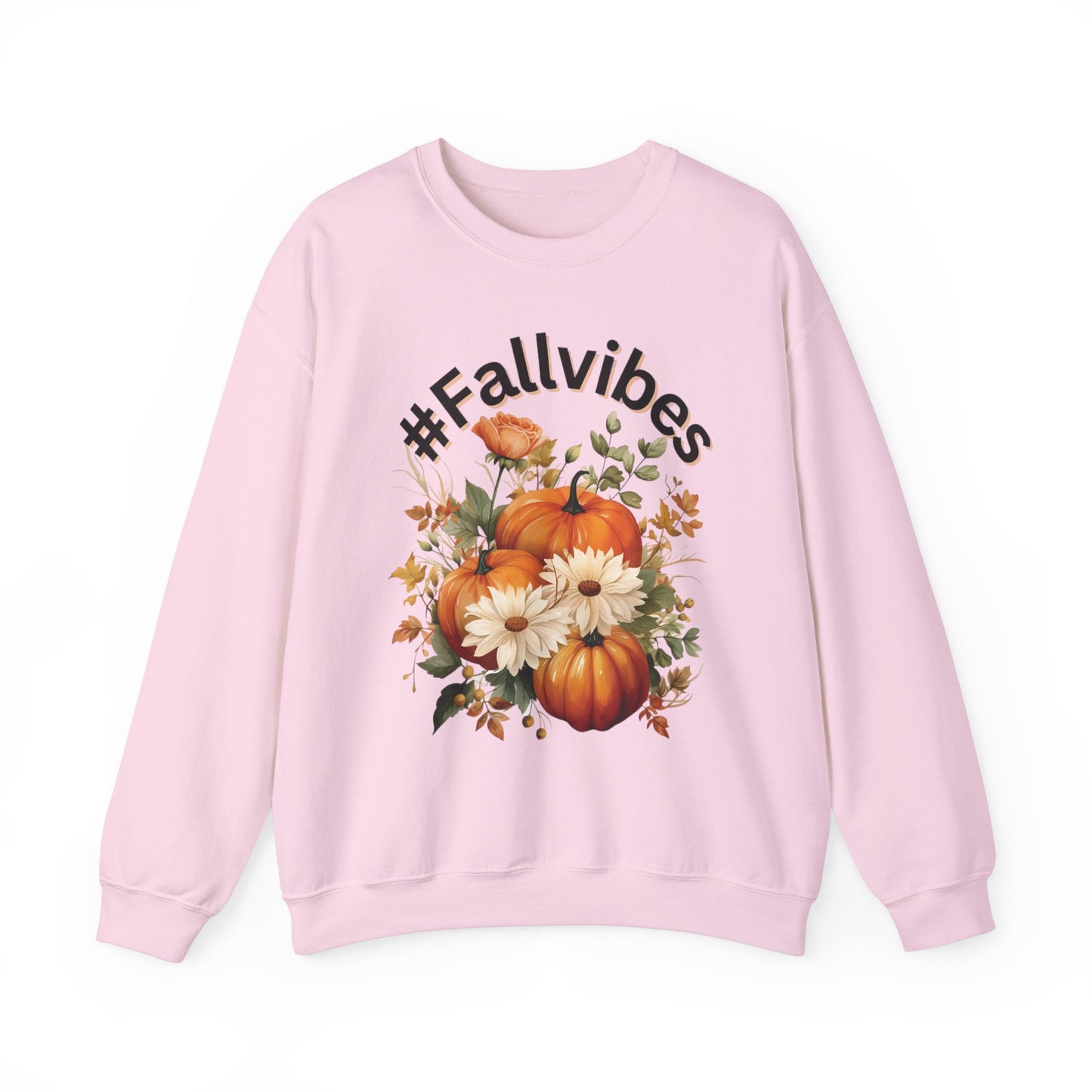 #FallVibes Crewneck Sweatshirt