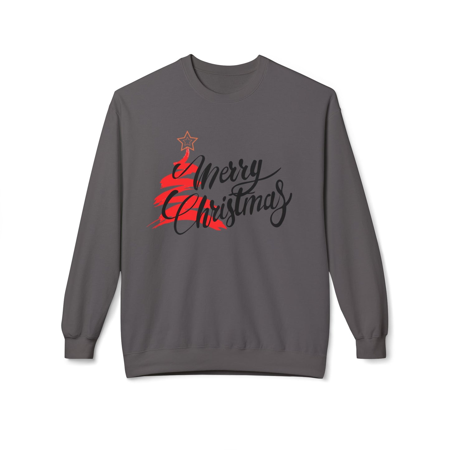 Merry Christmas Long Sleeve SweatShirt (Unisex)