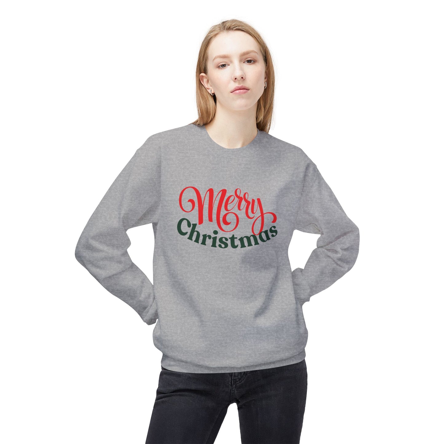 Merry Christmas  Crewneck Sweatshirt (Unisex)