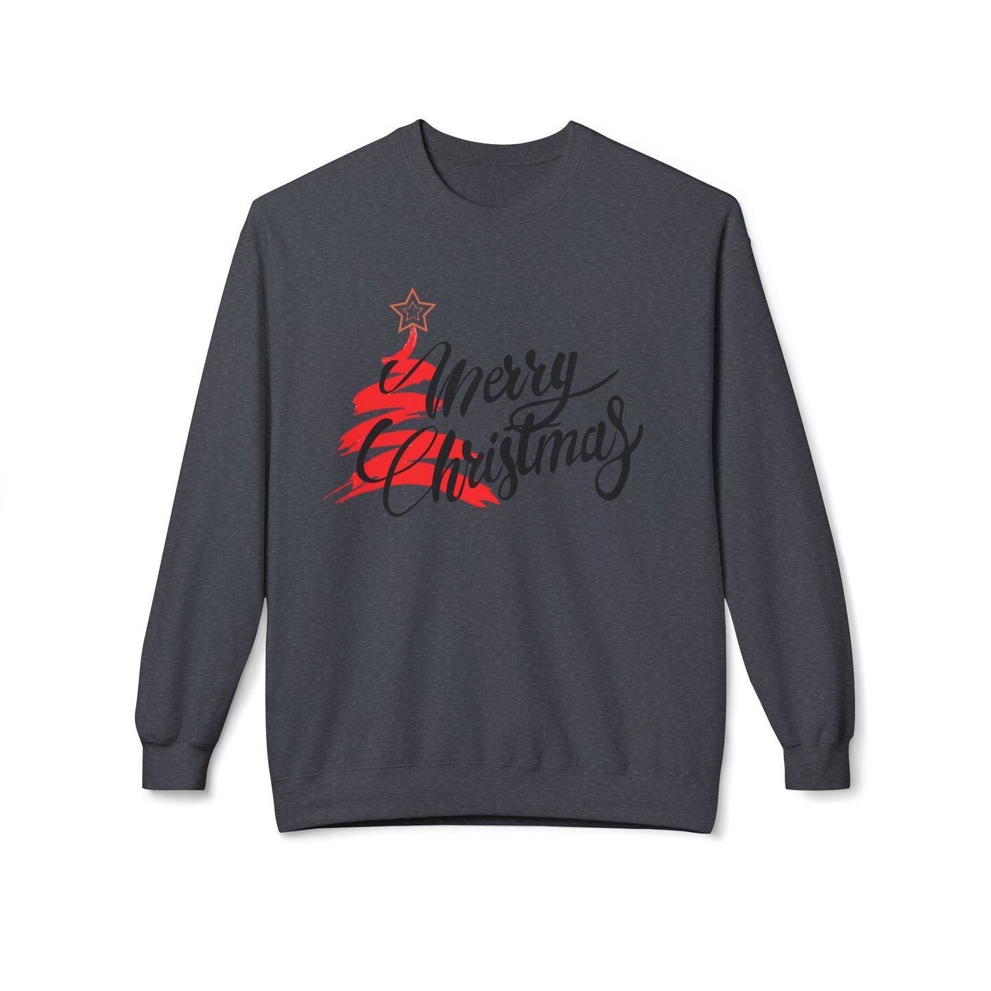 Merry Christmas Long Sleeve SweatShirt (Unisex)