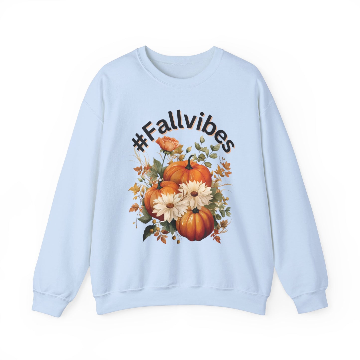 #FallVibes Crewneck Sweatshirt