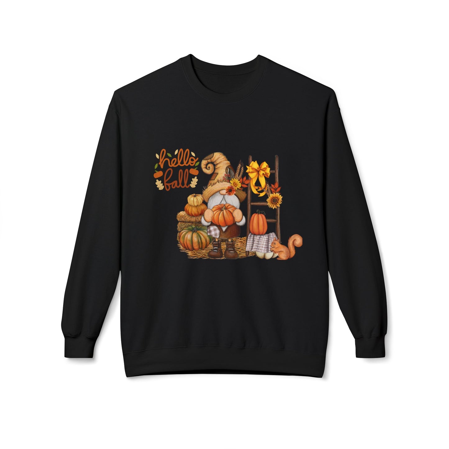 Hello Fall Unisex Crewneck Sweatshirt