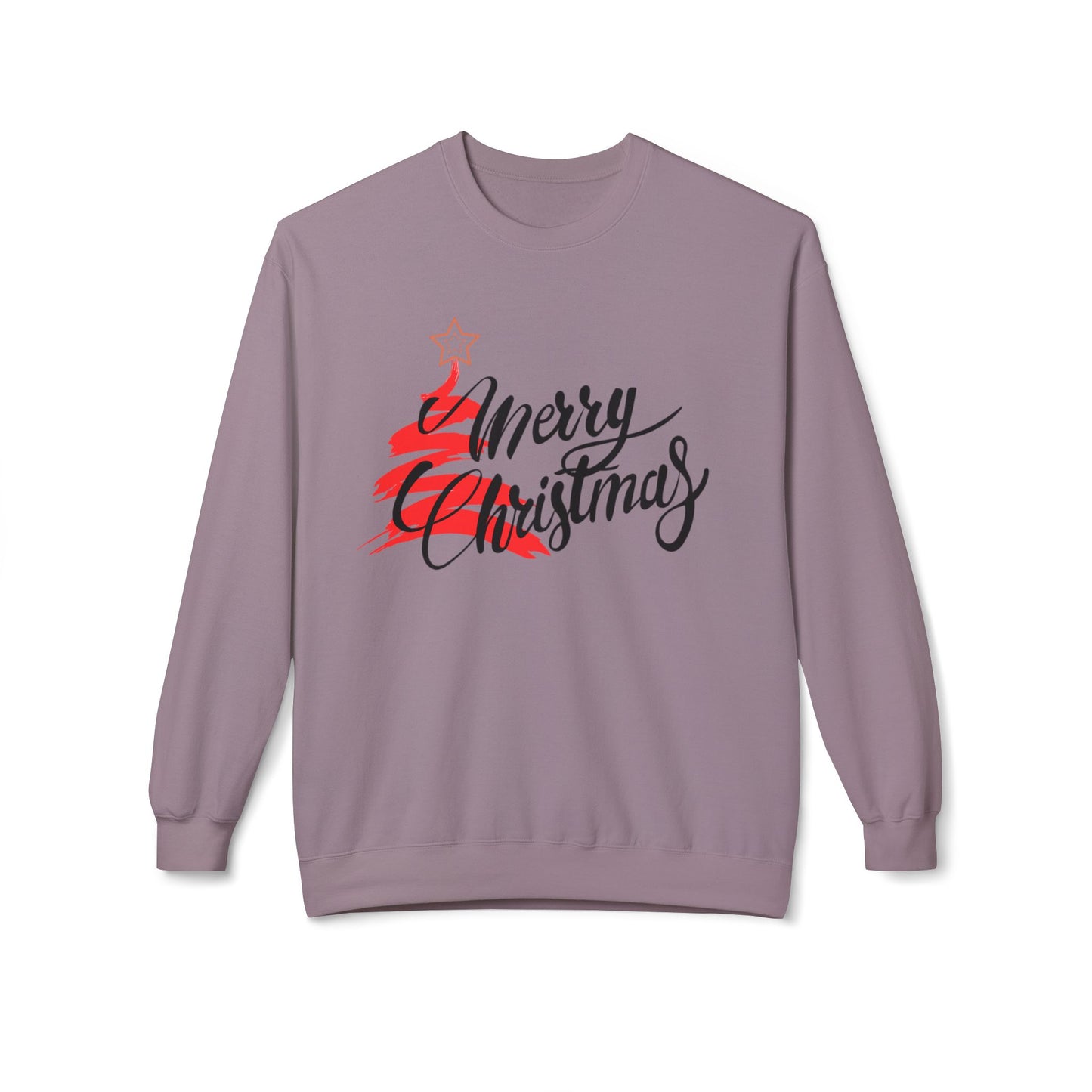 Merry Christmas Long Sleeve SweatShirt (Unisex)