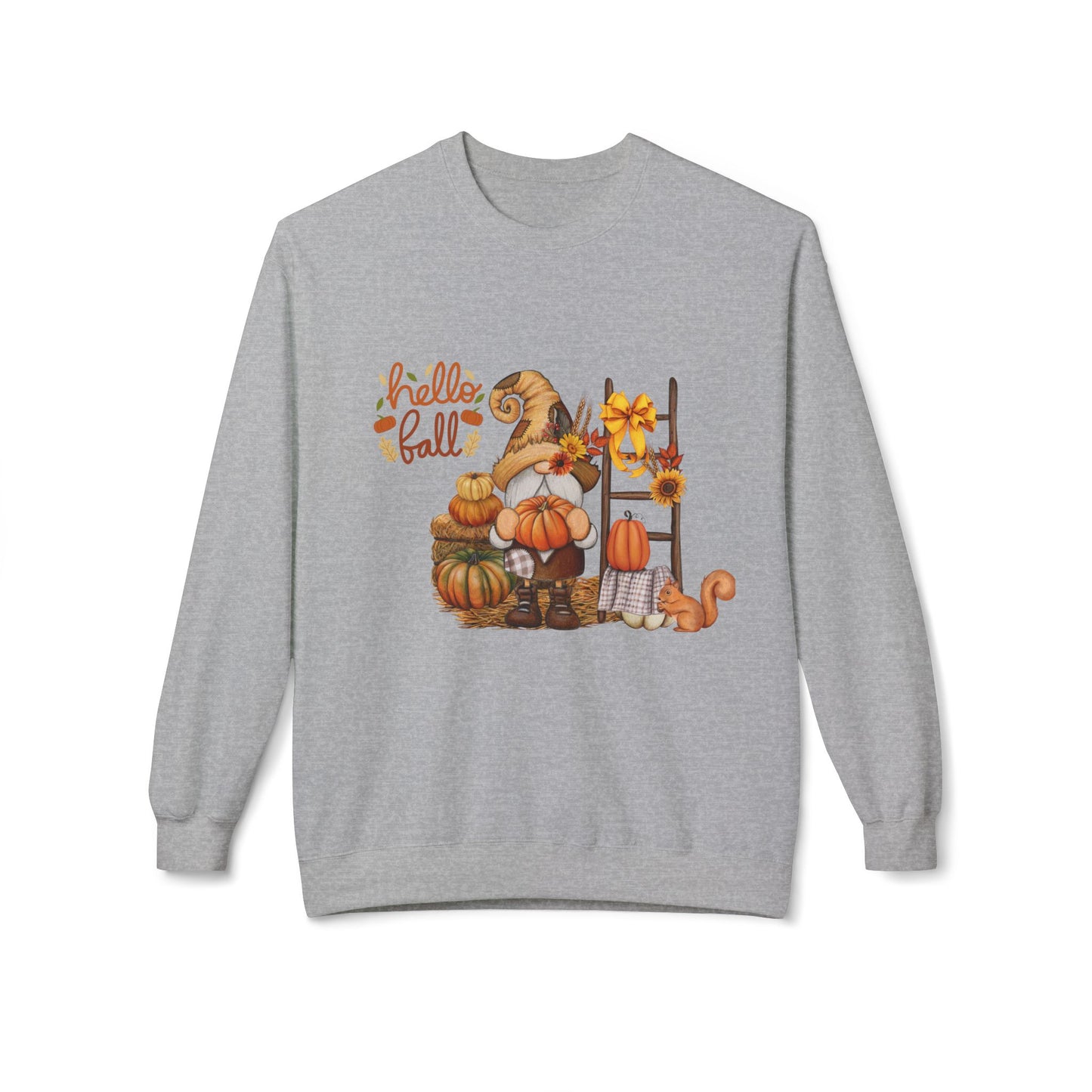 Hello Fall Unisex Crewneck Sweatshirt