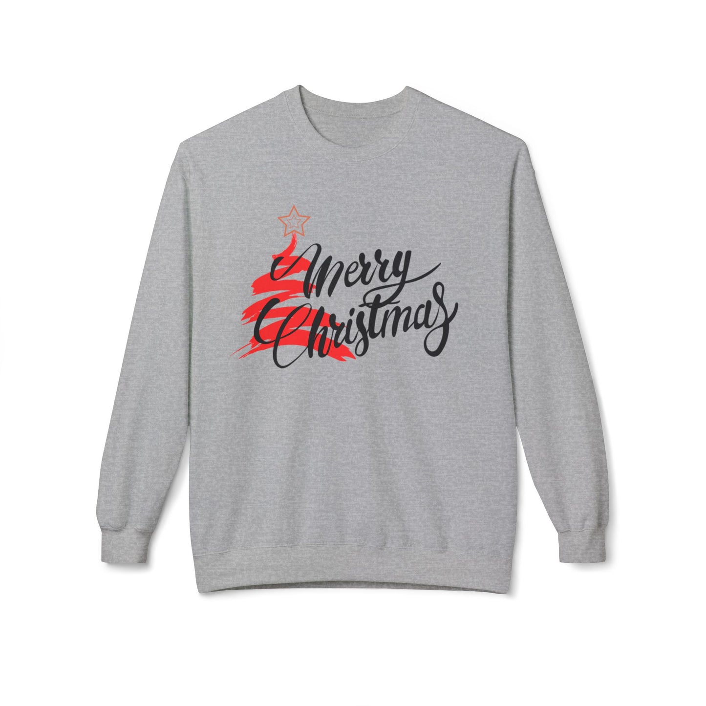 Merry Christmas Long Sleeve SweatShirt (Unisex)